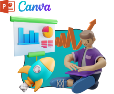 Magic of PowerPoint + Canva. Create Effective Presentations - Programming for children in Phuket